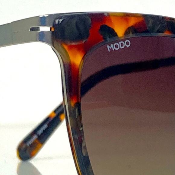 MODO 454 Titanium Polarized Tortoise Sunglasses - $257. - Picture 4 of 16